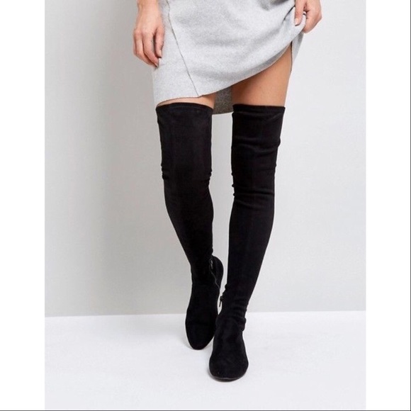 TLA_Fashions Shoes - Last Pair ‼️ Black Stretchy Over The Knee Boots